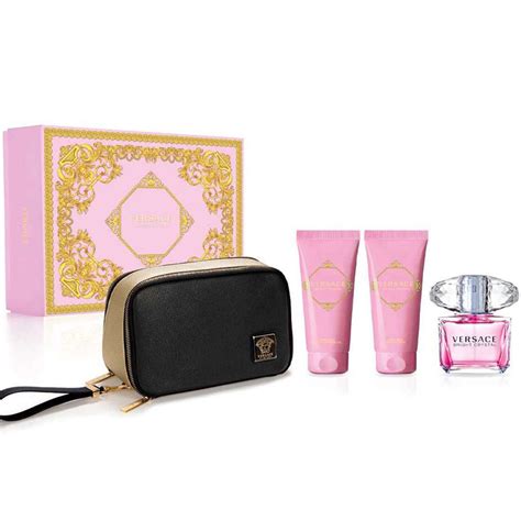 bright crystal gift set versace stores|versace bright crystal perfume set.